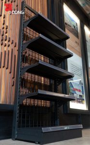 Single-Side-Gondola-Supermarket-Shelf