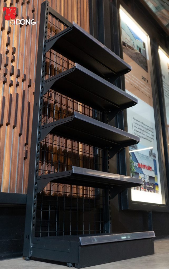 Single-Side-Gondola-Supermarket-Shelf